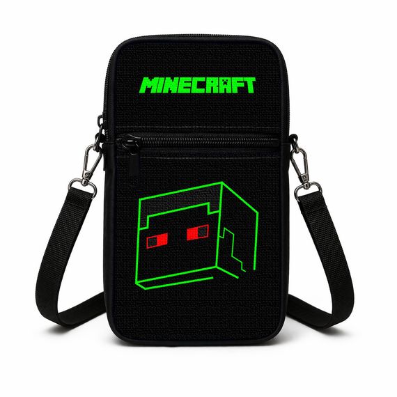 Сумка-чохол для телефону Minecraft,дитяча сумка через плече, водонепроникна міні-сумка (4756)