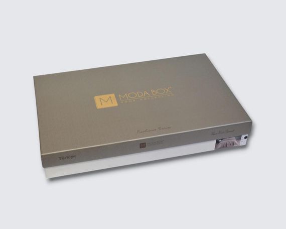 Покривало Modabox 240х260 см Belkis Antrasit | Зображення 4