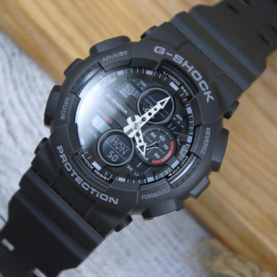 Чоловічі наручні годинники протиударні Casio G-Shock GA-140-1A1ER Оригінал Японія з полімерним ремінцем | Зображення 3