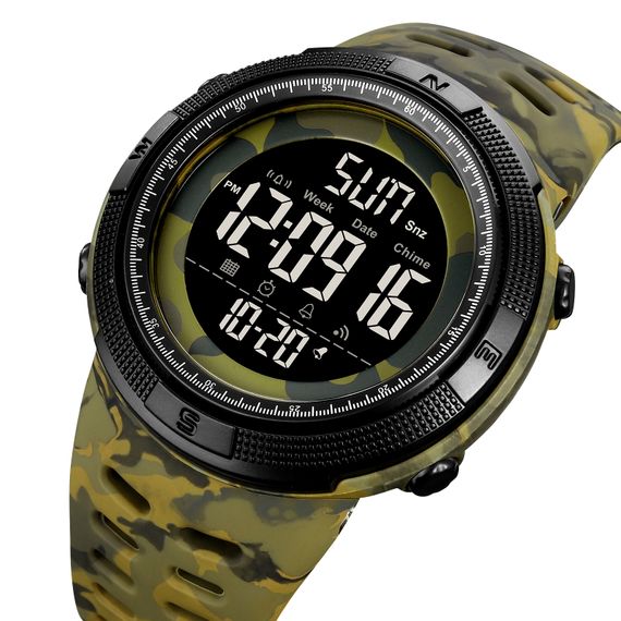 Чоловічий годинник Skmei 2070CMGN Camo Green | Зображення 1