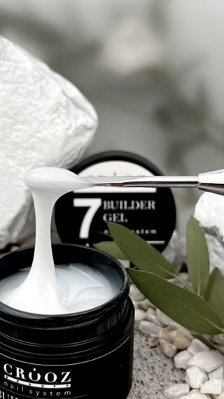 Гель для нарощення нігтів Crooz Builder gel 07 (молочний) 15мл | Зображення 2