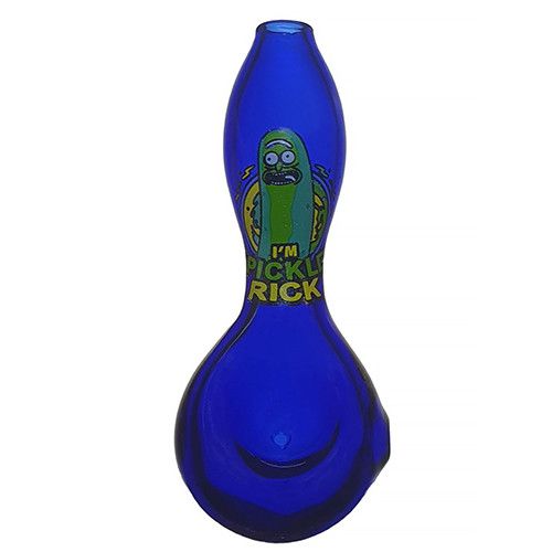 Скляна Трубка Огірок Рік Smoking Pipe Spoon | Зображення 3