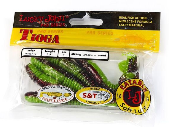 Виброхвост 3,9" LJ Лаки Джон Tioga 104-T44 | Зображення 1