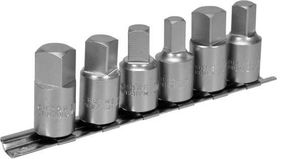 Набор торцевые головки масляных пробок YATO Польша 3/8" 1/2" 8/10/12/14 мм 6 шт YT-05997
