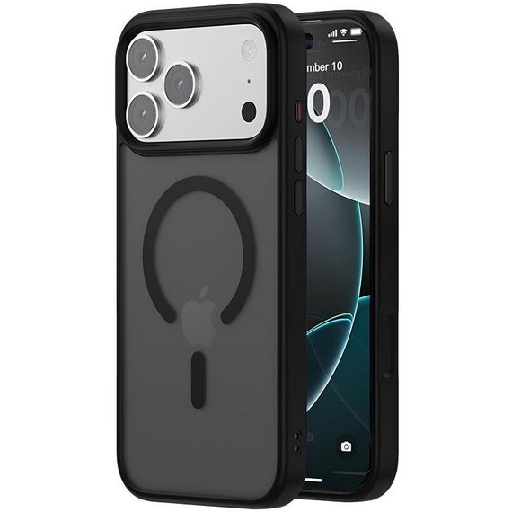 Чехол Ummi Colorful with MagSafe для Apple iPhone 17 Pro Max (6.9") Черный / Black