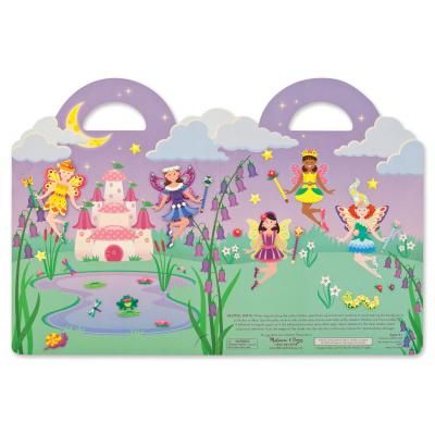Набор для творчества Melissa&amp;Doug Объемные многоразовые наклейки Феи (MD19414) | Зображення 2