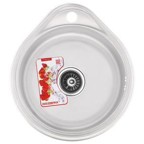 Майка кухонна Zerix Z4843-06-160MD (micro decor) (ZS0567)