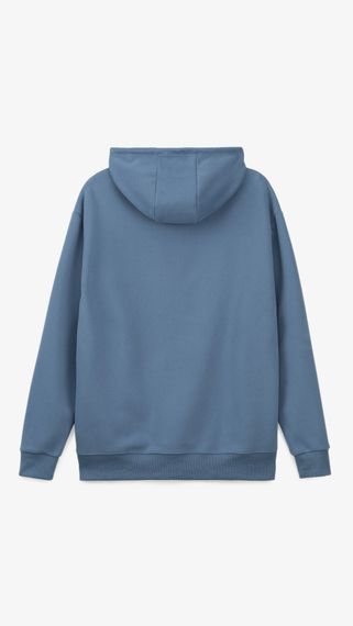 Худі однотонний чоловічий Demos 1637 M Синій shop (2000999209550) | Зображення 3