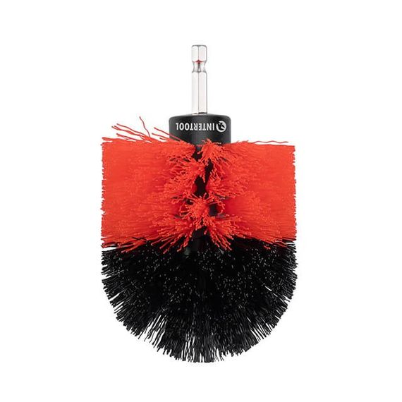 Набір щіток нейлонових для дриля 51, 83, 102 мм INTERTOOL BT-0301 | Зображення 2