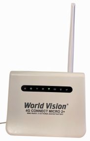 Роутер під сім карту World Vision Connect micro 2 + акумулятор 4G 150 Мбіт/с модем два антенних виходи