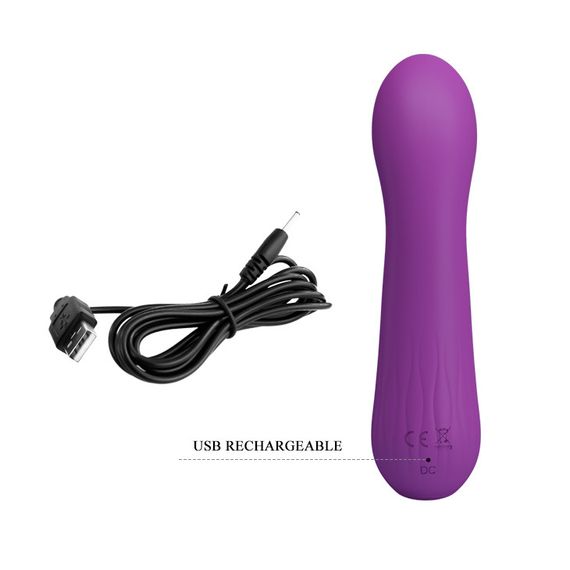 Вібратор - Pretty Love Faun Vibrator Purple Sex Aura | Зображення 1