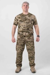 Комплект Військовий 2 в 1 Польовий Піксель Military mm14 Штани+Футболка