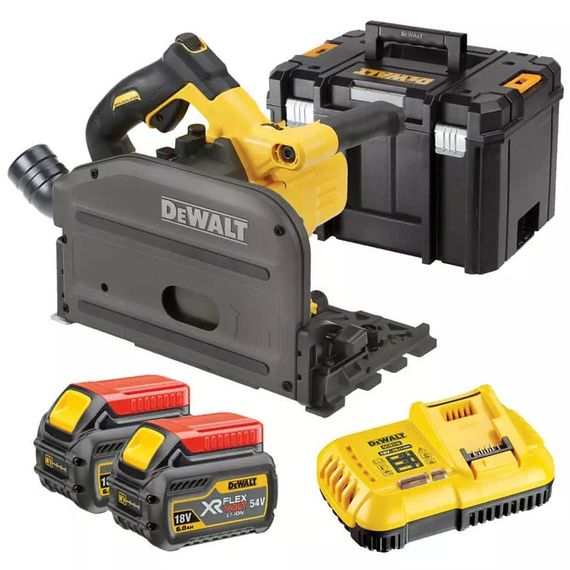 Пила дискова акумуляторна DeWalt з АКБ та ЗП DCS520T2 | Зображення 6
