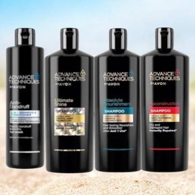 Набір шампунів Avon Care – комплексний догляд для всіх типів волосся, 4×700 мл