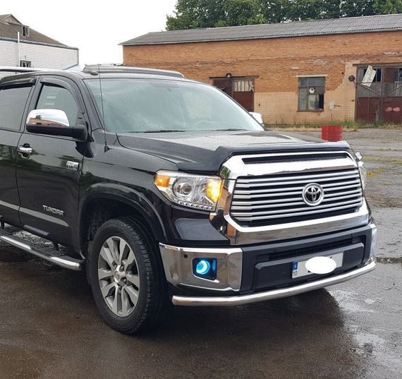 Передній захист ST008 (нерж) для Toyota Tundra 2007-2024 рр | Зображення 3