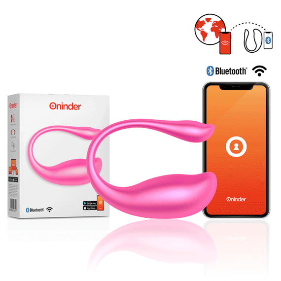 Смарт віброяйце, колір рожевий Oninder (Іспанія) Sex Aura