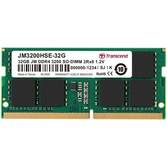 Пам&#039;ять ноутбука Transcend DDR4 32GB 3200 JM3200HSE-32G