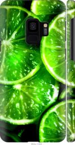 Чохол на Samsung Galaxy S9 Зелені часточки лимона "852m-1355-2448"