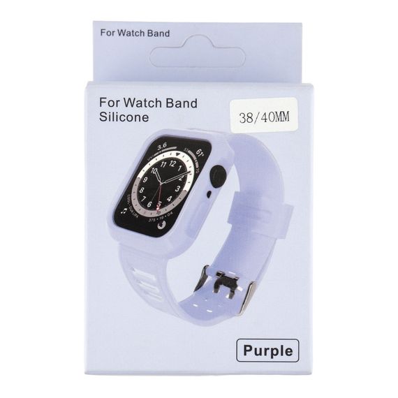 Ремінець для Apple Watch Band Silicone Shine + Protect Case 40/41 mm | Зображення 6