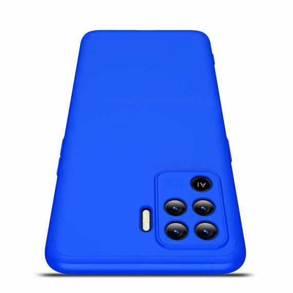 Чохол GKK 360 градусів для Oppo Reno 5 lite колір Синій | Зображення 2