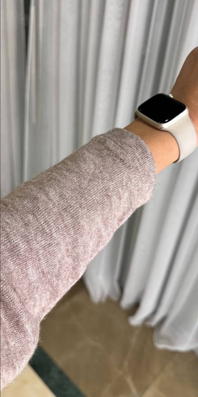 Женский теплый ангоровый костюм с юбкой миди LK137 цвет капучино, размер 46/48 | Зображення 4