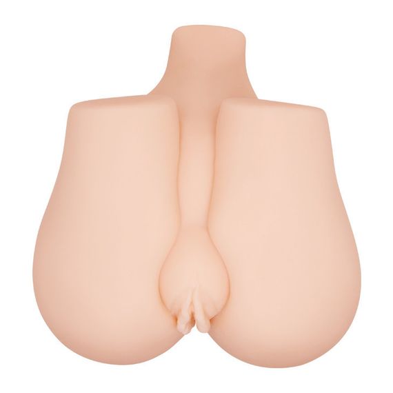 Мастурбатор реалистичный вагина и анус CRAZY BULL с вибрацией, 20 × 19 × 11,5 см Sex Aura | Зображення 5