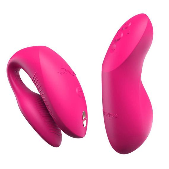 Смарт-вібратор для пар We-Vibe Chorus Pro Electric Pink Sex Aura | Зображення 2