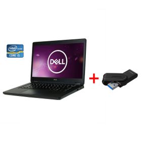 Ноутбук Dell Latitude 5480 / 14" (1920x1080) IPS / Intel Core i5-7440HQ (4 ядра по 2.8 - 3.8 GHz) / 8 GB DDR4 / 256 GB SSD / Intel HD Graphics 630 / WebCam / Win 10 Pro б/в + Подарунок Флеш-накопичувач Kingston DataTraveler Exodia S 64 ГБ