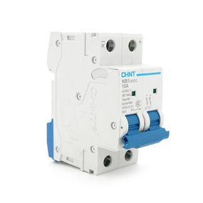 Автоматичний вимикач постійного струму CHNT NB1-63DC 2P C10 DC500V, 10A, 6kA, DIN, 86*36*49.5mm