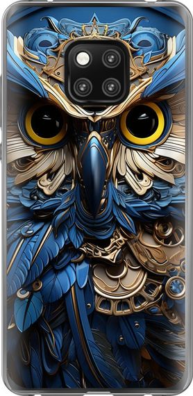 Чехол на Huawei Mate 20 Pro Сова v2 "5649u-1567-17620"