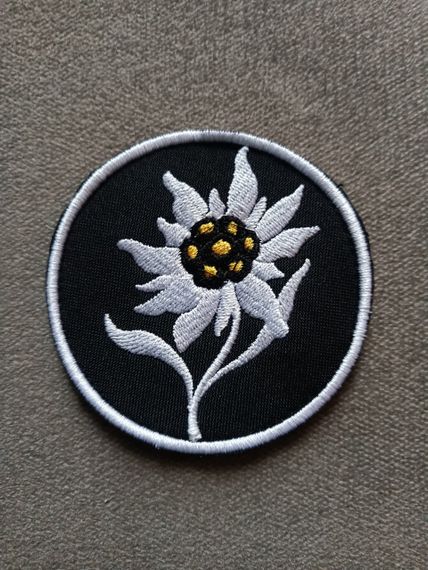 Шеврон Эдельвейс (круглый)