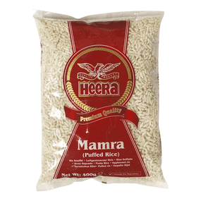 Повітряний рис Мамра  Mamra Puffed Rice 400г Heera 5031416020790