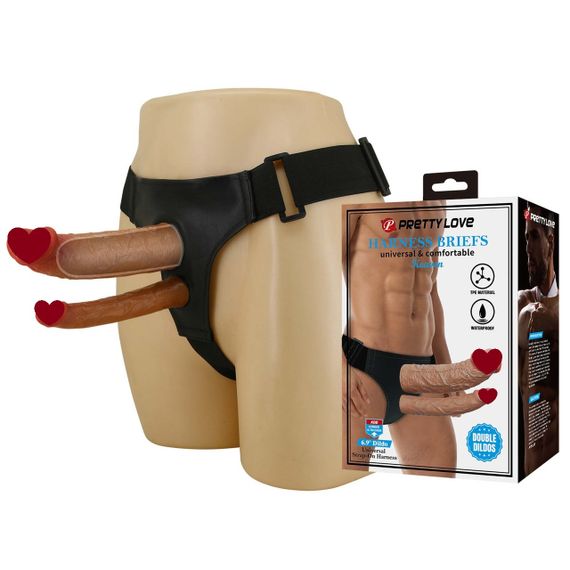 Страпон - Pretty Love Harness Briefs Strap on Kearen Sex Aura