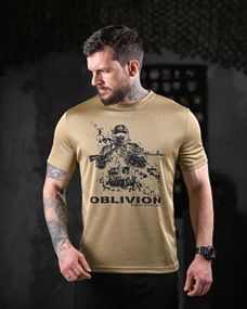 Тактична футболка для відведення поту OBLIVION soldier coyot ДЛ7161