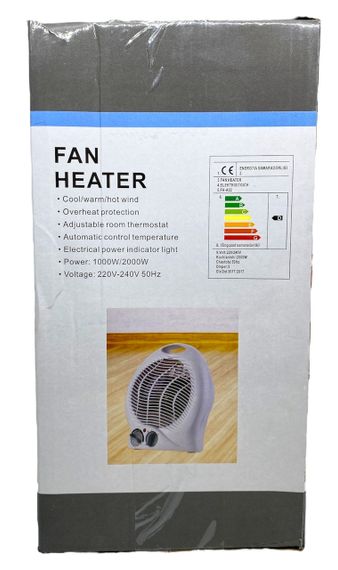 Тепловентилятор дуйчик обогреватель электрообогреватель 2000 Вт Fan Heater FH-A02 дуйка | Зображення 5