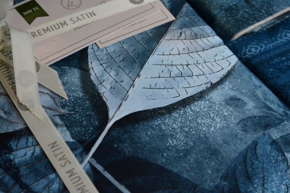 Постільна білизна La Romano Premium Satin 200×220 Rican Blue | Зображення 5