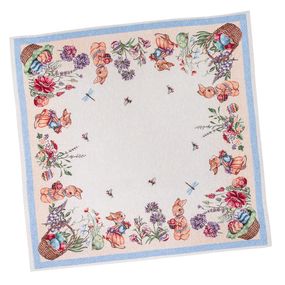 Скатертина гобеленова EASTER BEE Limaso, 97х100, Квадратна, Великодній, Без люрексу, 75% поліестер, 22% бавовна, 3% акрил, Гобелен