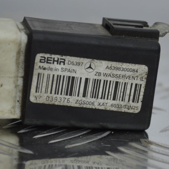 Реле насоса Mercedes Vito (W639) 2003-2014 клапан помпи Мерседес Віто 639 A6398300084 | Зображення 4