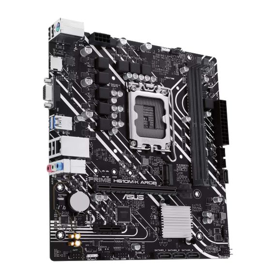 Материнcька плата ASUS  PRIME H610M-K ARGB s1700 H610 2xDDR5 M.2 HDMI D-Sub mATX ARGB (90MB1G90-M0EAY0) | Зображення 2