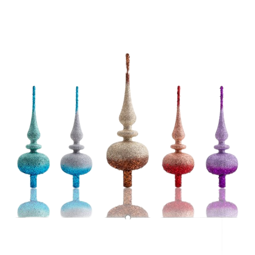 Верхівка на ялинку омбре 35*10см високий КС