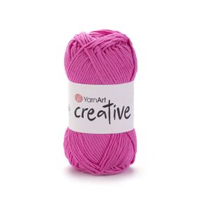 Пряжа YarnArt CREATIVE Креатив No 231 розовый хлопок, нитки для вязания