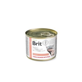 Вологий корм Brit Grain Free Veterinary Diets Renal для дорослих котів з хронічною нирковою недостатністю з тунцем лососем т