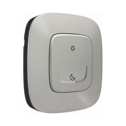 Valena Allure with NETATMO. Умный беспроводной сценарный выключатель &quot;День / Ночь&quot; . Алюминий (752789) | Зображення 2