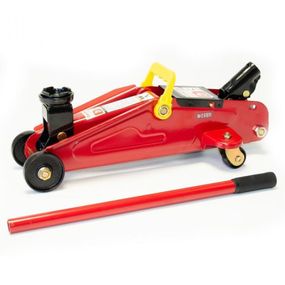 Домкрат CarLife подкатный 2т, 135-335мм (FJ590P)