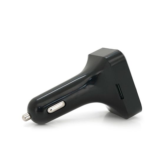 FM-модулятор D1, підсвічування 7 кольорів, 1.5-3.1A, USB, TF, 49.5х41х36 | Зображення 3