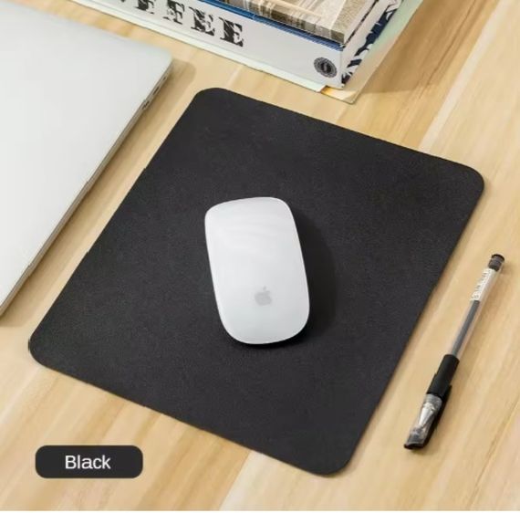 Килимок для миші 19×23 см (шкіряний) BLACK