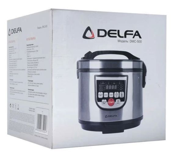Універсальна мультиварка Delfa DMC-500 700 Вт 10 програм | Зображення 7