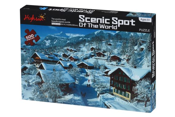 Пазл Same Toy Scenic Spot 500 эл. 88037Ut (88037Ut) | Зображення 1