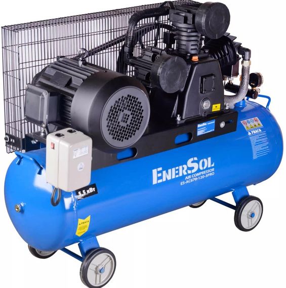Компресор EnerSol безмасляний ES-AC670-120-3PRO