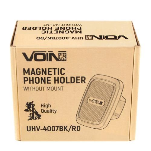 Тримач мобільного телефону VOIN UHV-4007BK/RD магнітний, без кронштейна | Зображення 7